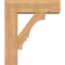 Ekena Millwork Balboa Block Smooth Bracket w/ Offset Brace, Western Red Cedar, 7 1/2"W x 24"D x 28"H BKT0806X24X28BOA05SWR - alternate 4